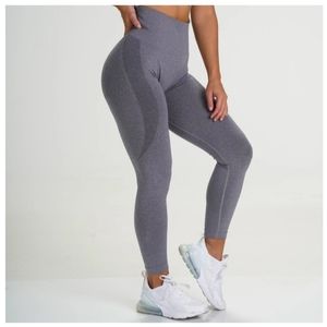 Nvgtn grey contour seamless leggings